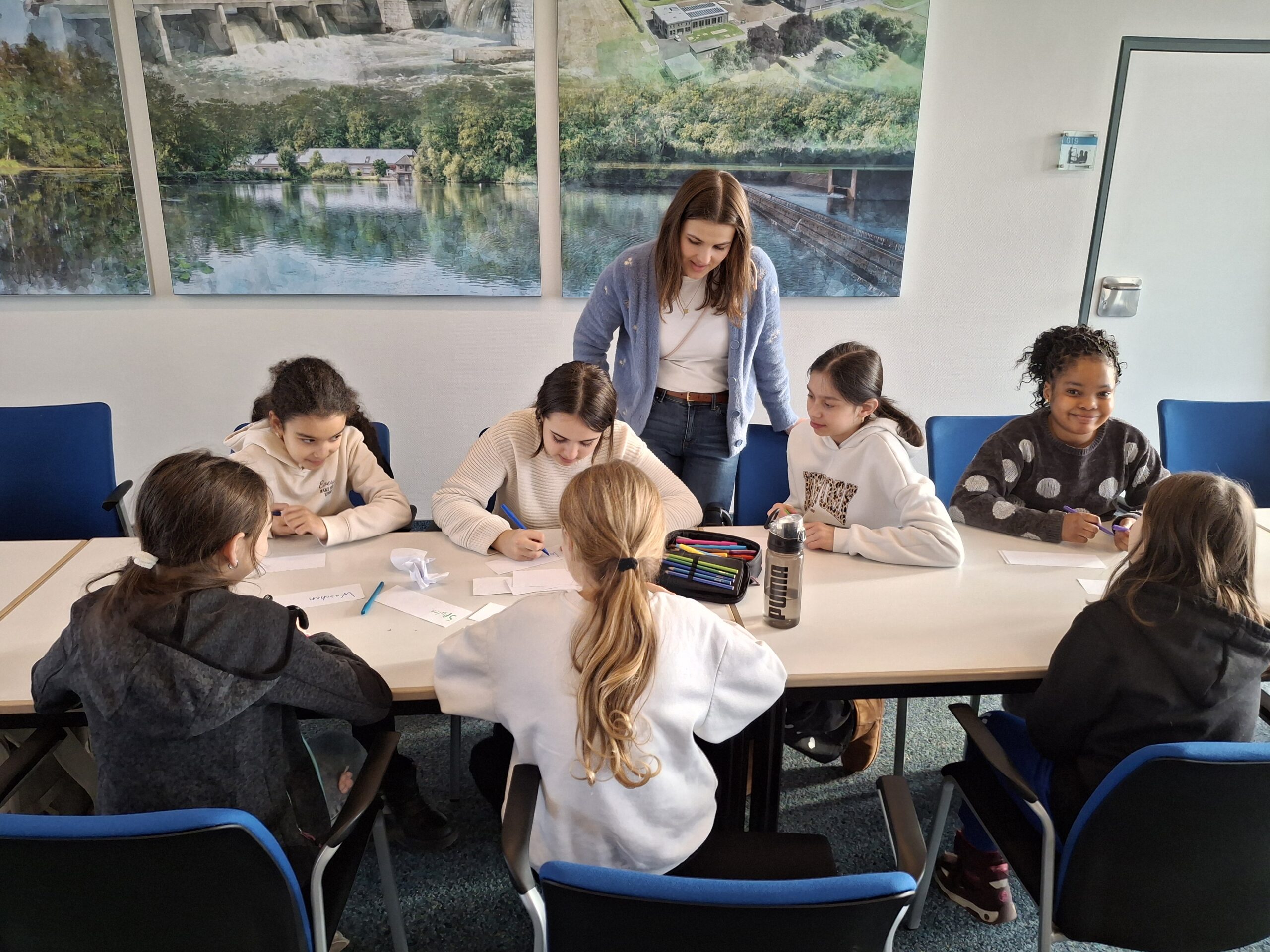 Besuch des Wasserwerks in Geisecke